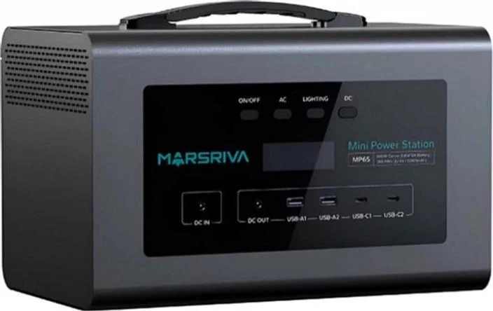 Зарядная станция Marsriva MP6S Black (UA) Бренд: Marsriva; Розетка AC 230В: 2; USB
