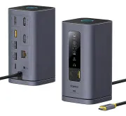 Baseus Spacemate Series 11-in-1 MAC Docking Station Grau (B00568101813-01)