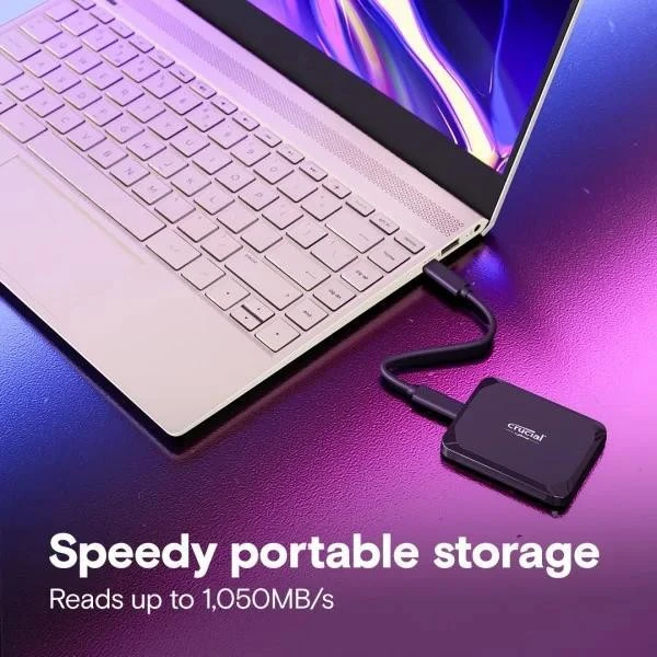 Crucial X9 1 TB (CT1000X9SSD9) Бренд: Crucial; Лінійка: X9; Об'єм, ГБ: