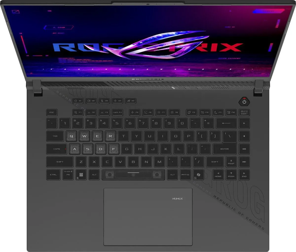 ASUS ROG Strix G16 G614FM (G614FM-WS94) Діагональ екрану: 16.1 IPS
