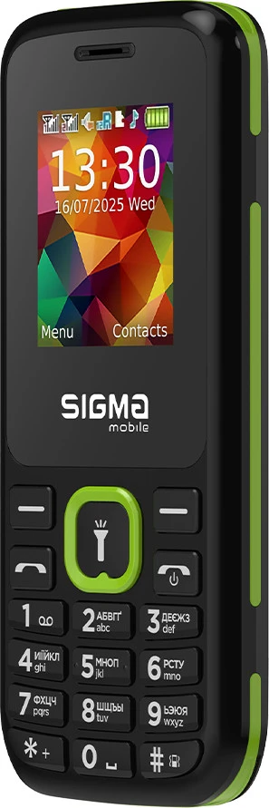 Sigma mobile X-style 171 MINI Black-green (4827798813720) (UA)
