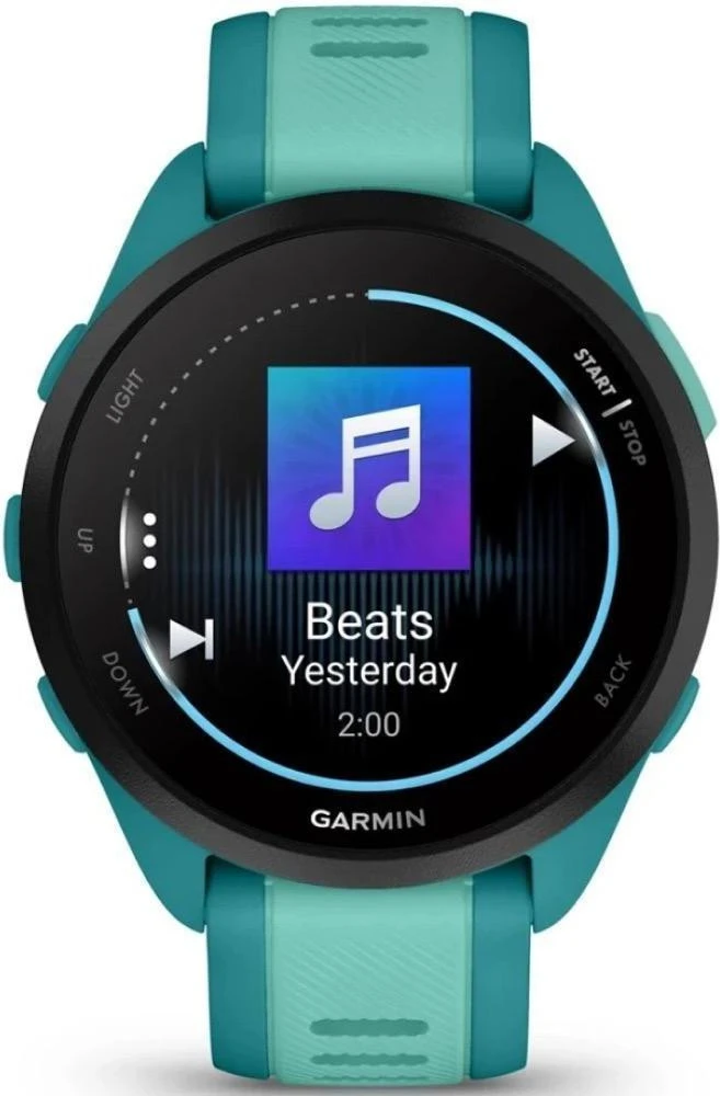 Смарт-годинники Garmin Forerunner 165 Music Turquoise/Aqua (010-02863-32/B2) Бренд: Garmin; Лінійка: Forerunner 165; iOS: