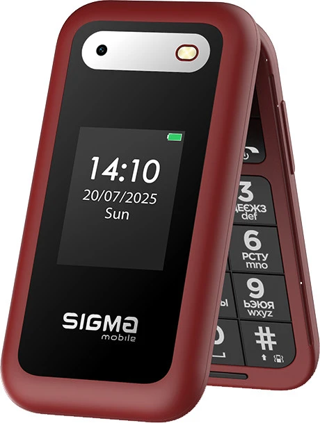 Sigma mobile X-style 281 CLIK Red (4827798151426) (UA) Бренд: Sigma mobile; Линейка: X-style 281 CLIK;