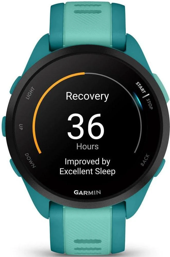 Смарт-годинники Garmin Forerunner 165 Music Turquoise/Aqua (010-02863-32/B2)