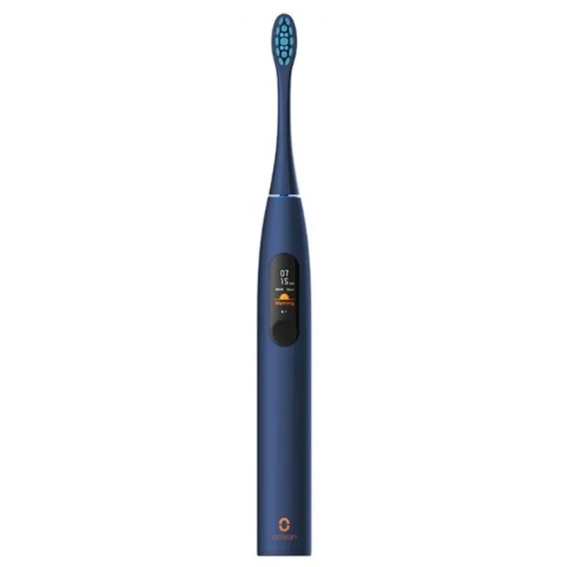 Електрична зубна щітка Xiaomi Oclean X Pro Digital Smart Sonic Electric Toothbrush Dark Blue (6970810553482) Бренд: Oclean; Вікова категорія: для