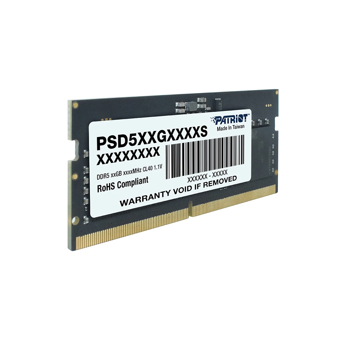 SO-DIMM 32GB/5600 DDR5 Patriot Signature Line (PSD532G56002S) (UA) Тип оперативної пам'яті: DDR5;