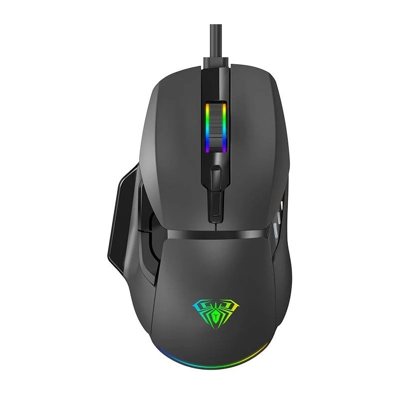 Aula F815 Wired gaming mouse Black (6948391214344) (UA) Роздільна здатність сенсора: 1200