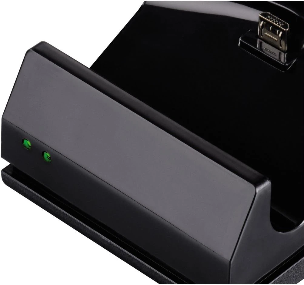 Зарядний пристрій для Hama Dual Charger для геймпадів Sony DualShock 4 Black (00115480) (UA) Підключення: провідне; Живлення: