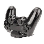 Зарядний пристрій для Hama Single Charging Station Mini для геймпадів Sony DualShock 4 Black (00115468) (UA)