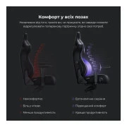 Anda Seat Kaiser 4 PVC Size L Black (AD12YDDC-L-20-B-PV/C) (UA)