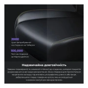 Anda Seat Kaiser 4 PVC Size L Black (AD12YDDC-L-20-B-PV/C) (UA)