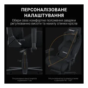 Anda Seat Kaiser Frontier Fabric Size XL Black (AD12YXL-17-B-F-B02) (UA)