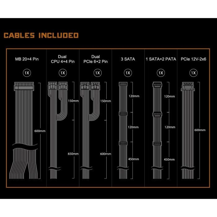 ASRock 750W (CL-750G) (UA) ; Стандарт БП: ATX 12V v3.1;