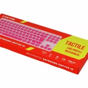 Canyon OnType 10 TKL Mechanical Silent Low-profile USB UA Pink (CNS-HKB10P) (UA)