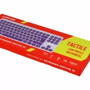 Canyon OnType 10 TKL Mechanical Silent Low-profile USB UA Violet (CNS-HKB10V) (UA)