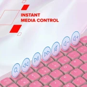 Canyon OnType 10 TKL Mechanical Silent Low-profile USB UA Violet (CNS-HKB10V) (UA)