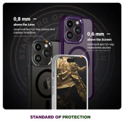 Чохол для мобільного телефону Armorstandart Unit MagCase Apple iPhone 17 Matte Clear (ARM86283) (UA)