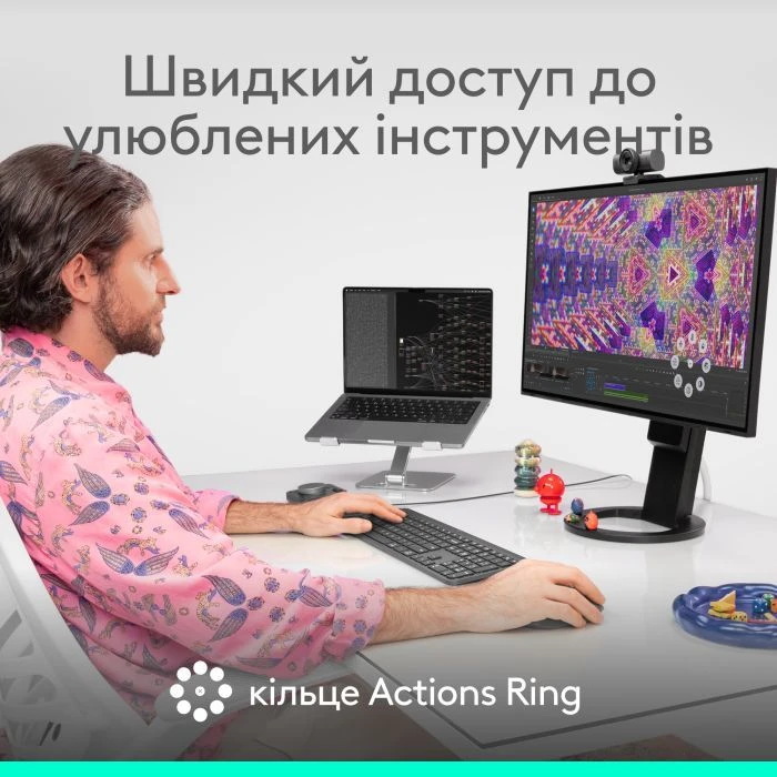 Logitech MX Master 4 for Business Wireless/Bluetooth Graphite (910-007617) (UA)