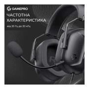 Навушники GamePro Genesis Hunter Black (HS1350B) (UA)