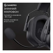 Навушники GamePro Genesis Hunter Black (HS1350B) (UA)