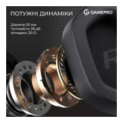 Навушники GamePro Genesis Hunter Black (HS1350B) (UA)