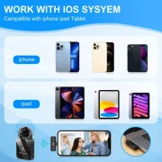 Puluz для iPhone/iPad 8-контактний приймач Black (PU645B) (UA)