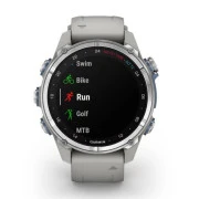 Смарт-годинники Garmin Descent Mk3, 43mm, Passvtd Steel/Fog Gry, Dive Computer, GPS дайвінг комп'ютер (010-02753-04) (UA)