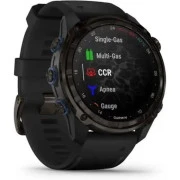 Смарт-часы Garmin Descent Mk3i, 51mm, Crbn Gry DLC Ti/Blk, Dive Computer, GPS (010-02752-11) (UA)