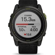 Смарт-часы Garmin Enduro 3, Crbn Gry DLC Ti w/Blk Sport Loop Band, GPS (010-02751-01) (UA)