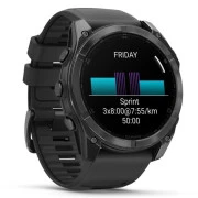 Смарт-годинники Garmin fenix 8 51mm, AMOLED, Скло/Нержавіюча сталь, SlateGray Steel/Black, BlkBnd, GPS (010-02905-00) (UA)