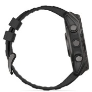Смарт-годинники Garmin fenix 8 51mm, AMOLED, Скло/Нержавіюча сталь, SlateGray Steel/Black, BlkBnd, GPS (010-02905-00) (UA)