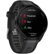 Смарт-годинники Garmin Forerunner 165, GPS, Чорний/Сланцевий сірий, GPS (010-02863-20) (UA)