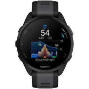 Смарт-годинники Garmin Forerunner 165, GPS, Чорний/Сланцевий сірий, GPS (010-02863-20) (UA)