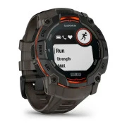 Смарт-часы Garmin Instinct 3, 50mm, Solar, Black Bezel with Charcoal Band, GPS (010-02935-00) (UA)