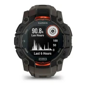 Смарт-часы Garmin Instinct 3, 50mm, Solar, Black Bezel with Charcoal Band, GPS (010-02935-00) (UA)