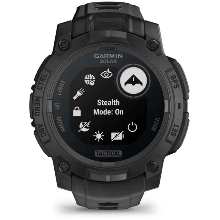 Смарт-часы Garmin Instinct 3, Tactical, Solar, 45mm, Black, GPS смарт-годинник (010-02934-50) (UA)