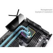 Водоблок Alphacool Core 1 Aurora Black - AM4 / AM5 Intel LGA 1700 / LGA 1851 (13446) (UA)
