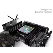 Водоблок Alphacool Core 1 Aurora Black - AM4 / AM5 Intel LGA 1700 / LGA 1851 (13446) (UA)