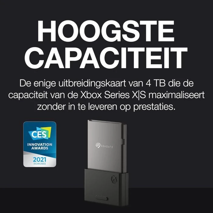 4TB Storage Expansion Card for Xbox Series X | S Seagate (STJR4000400) (UA) Об'єм пам'яті: 4 TB; Тип