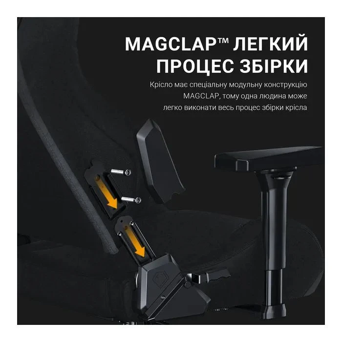 Anda Seat Kaiser Frontier Fabric Size XL Black (AD12YXL-17-B-F-B02) (UA)