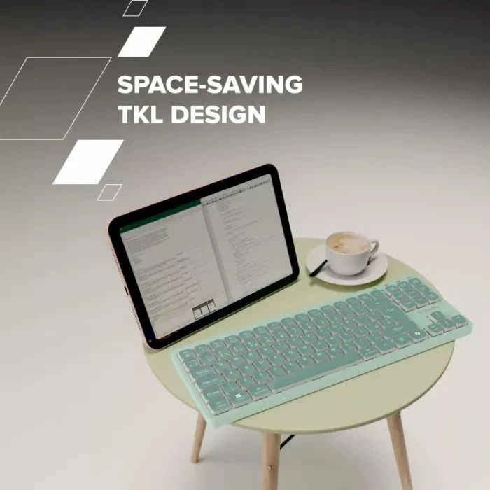 Canyon OnType 10 TKL Mechanical Silent Low-profile USB UA Green (CNS-HKB10GR) (UA)