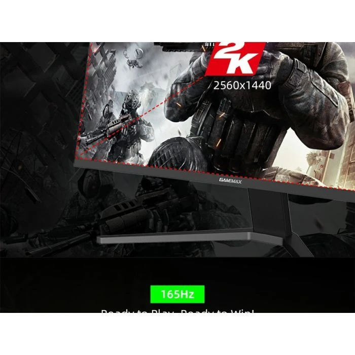 Gamemax GMX27C165Q (UA) ; Діагональ дисплея: 27; Тип