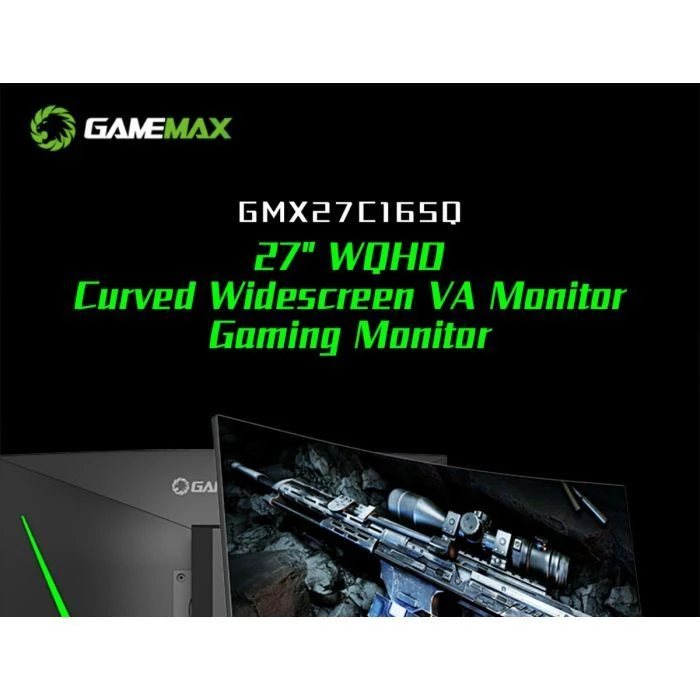 Gamemax GMX27C165Q (UA) ; Диагональ дисплея: 27; Тип