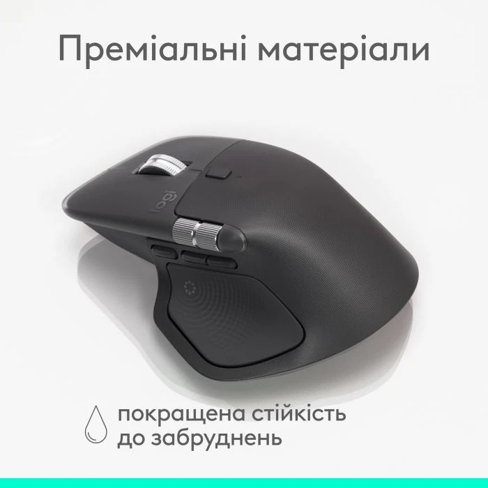 Logitech MX Master 4 for Business Wireless/Bluetooth Graphite (910-007617) (UA)