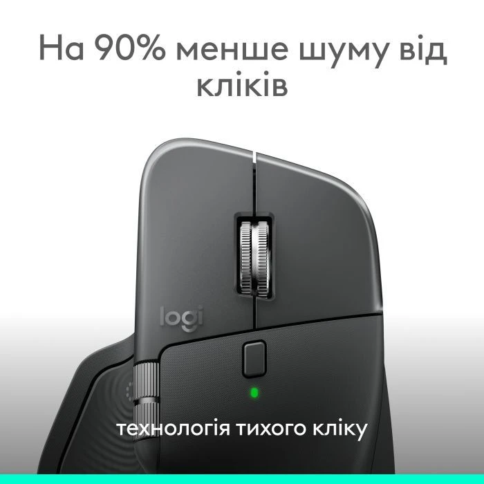 Logitech MX Master 4 for Business Wireless/Bluetooth Graphite (910-007617) (UA)