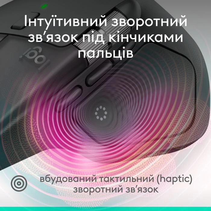 Logitech MX Master 4 for Business Wireless/Bluetooth Graphite (910-007617) (UA)