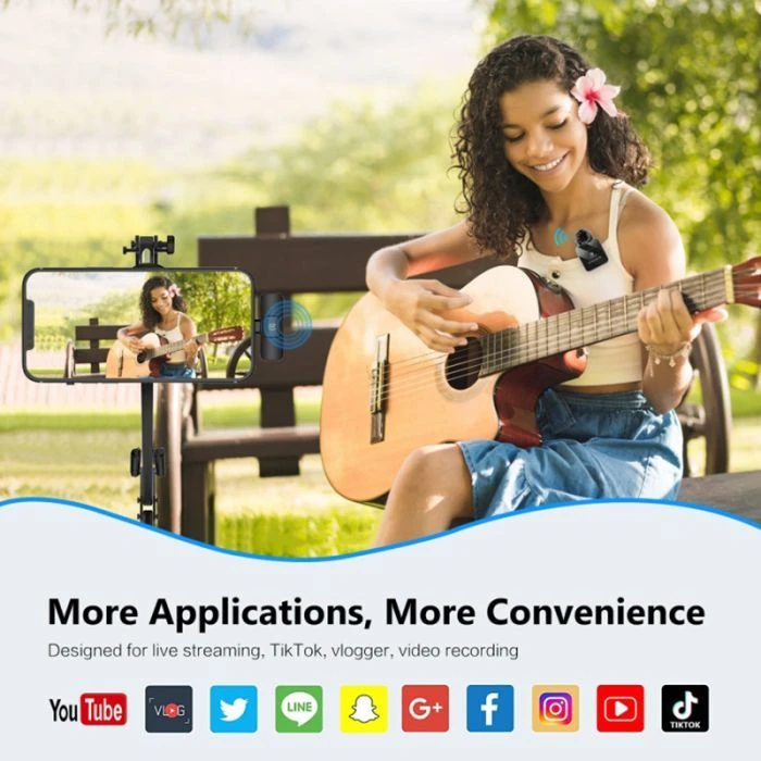 Puluz для iPhone/iPad 8-контактний приймач Black (PU645B) (UA)