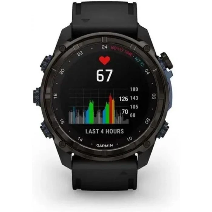 Смарт-годинники Garmin Descent Mk3i, 51mm, Crbn Gry DLC Ti/Blk, Комп'ютер для занурень, GPS (010-02752-11) (UA)