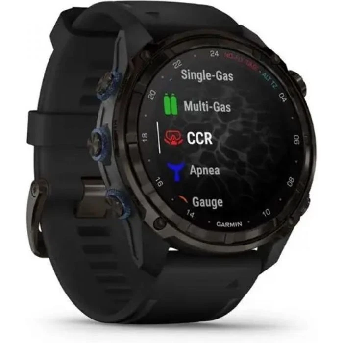 Смарт-годинники Garmin Descent Mk3i, 51mm, Crbn Gry DLC Ti/Blk, Комп'ютер для занурень, GPS (010-02752-11) (UA)