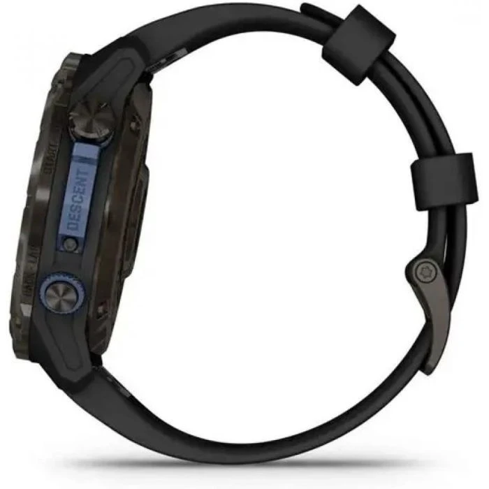 Смарт-годинники Garmin Descent Mk3i, 51mm, Crbn Gry DLC Ti/Blk, Комп'ютер для занурень, GPS (010-02752-11) (UA)